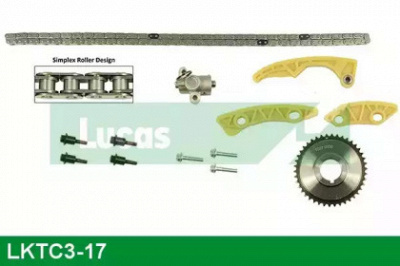 LUCAS ENGINE DRIVE lktc317 -  Комплект цели привода распредвала